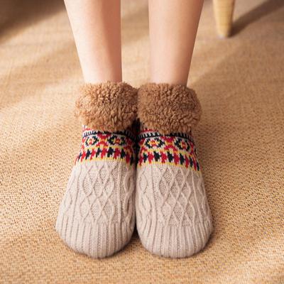 Gezellige Slipper Sokken met Fleece Voering voor Mannen en Vrouwen
