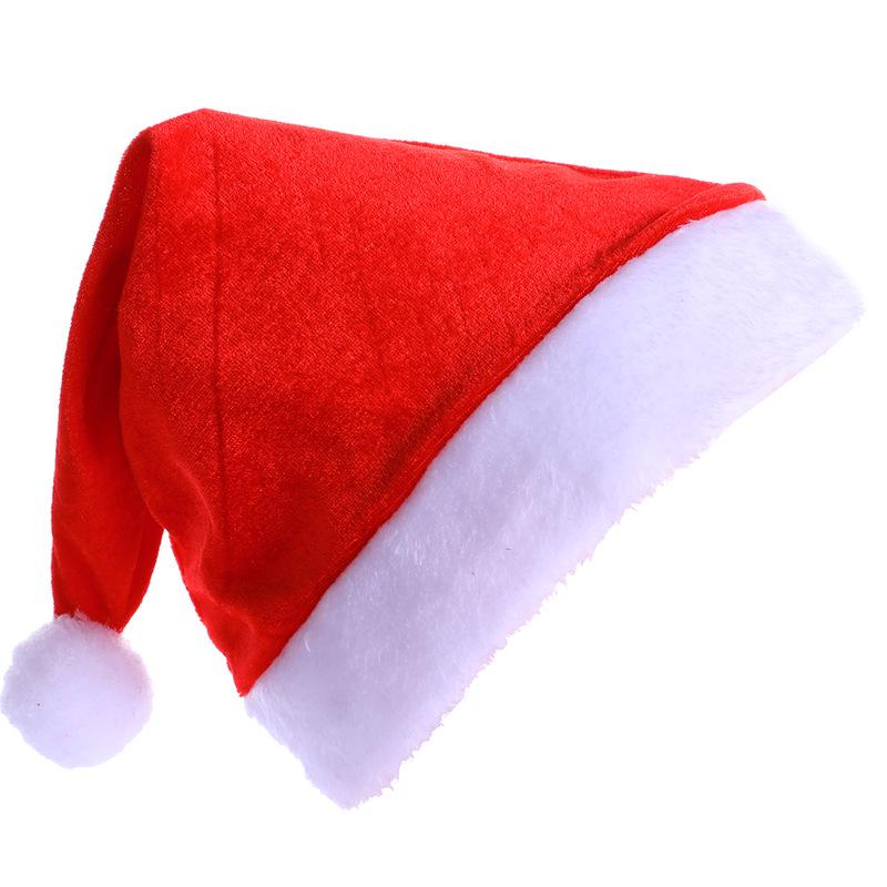 

Gold Velvet Christmas Hats for Children and Adults - Festive Holiday Decorations & Gifts Children s Christmas Hat