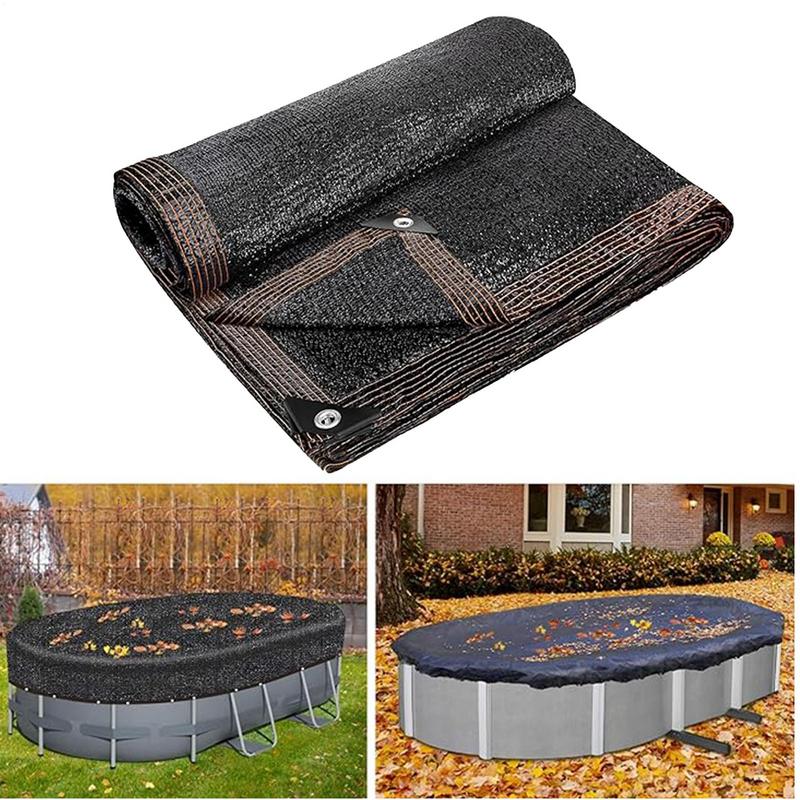 Oval Leaves Net Ground Pool Debris Net Swimming Pool Net Leaves Net for Oval In-Ground Pool Net Cover Oval Pool Net Cover