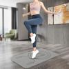Thickened Non-Slip Women's TPE Yoga and Fitness Mat with Jump Rope for Outdoor Workouts