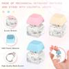 6/12/30Pcs Silent Echo Fidget Keychain Keyboard Stress Relief Office Classroom Quiet Noisy Scene Party Favors
