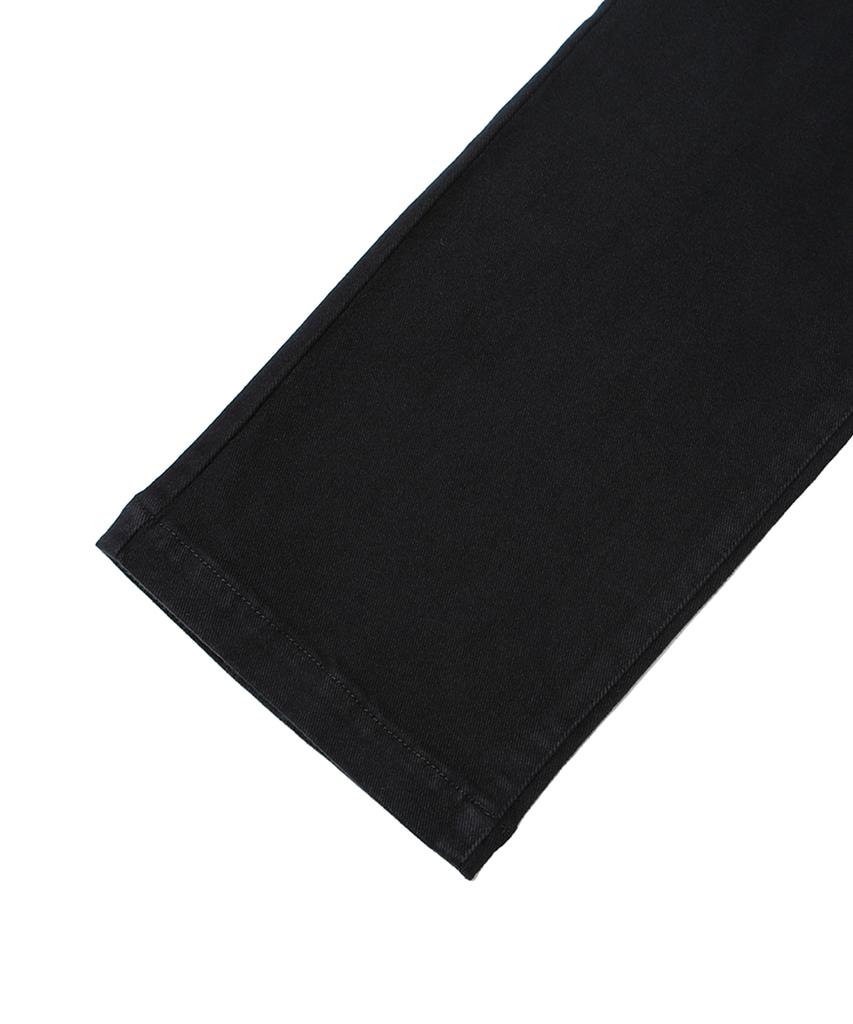 UCLA Men'S Colored Denim Side Banding Wide Pants [Black](Uz9Dp01_39)