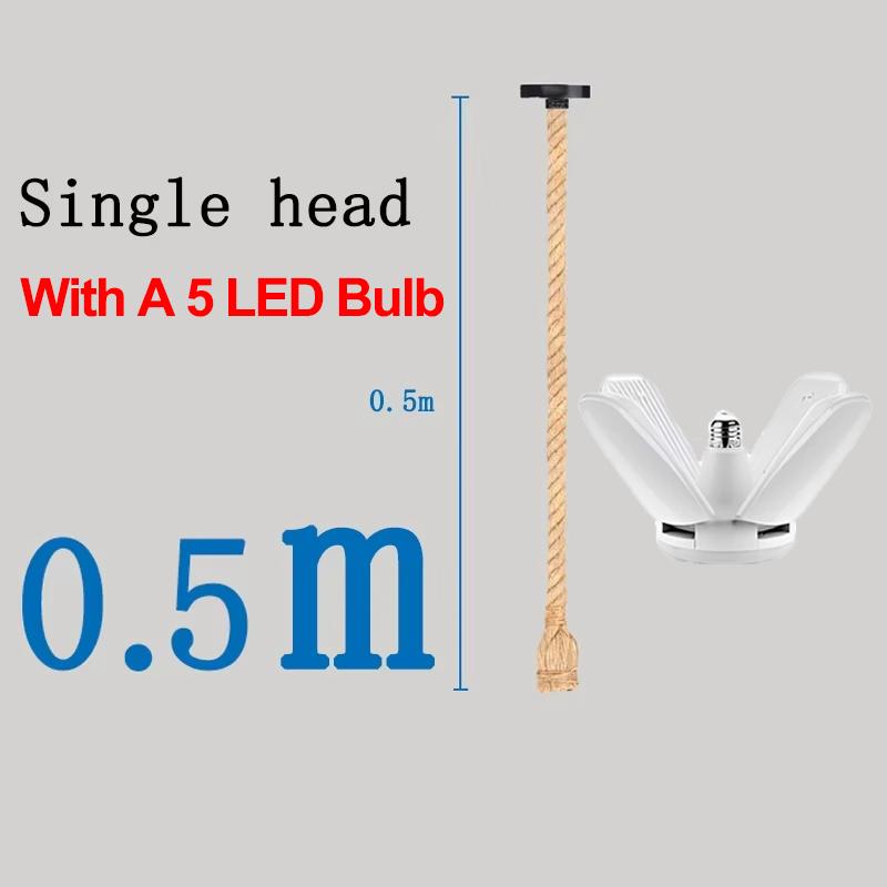 Handwoven Rope Pendant Light Fixture,Rustic E27 Bulb Base,Semi-Flush Mount,Dining Bar Kitchen Lighting,Bulb Not Included,Kitchen