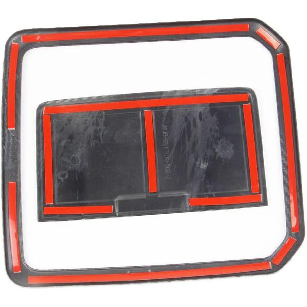 Carbon Fiber Interior Roof Reading Light Lamp Cover Trim Accessories for Toyota Tundra 2022+ Sequoia 2023+ Tacoma 2024+ 4Runner 2025+