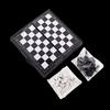 Magnetic Travel Chess Set Folding Portable Mini Chess Board with Full-Size Pieces Pocket-Sized Game for Adults Kids Perfect