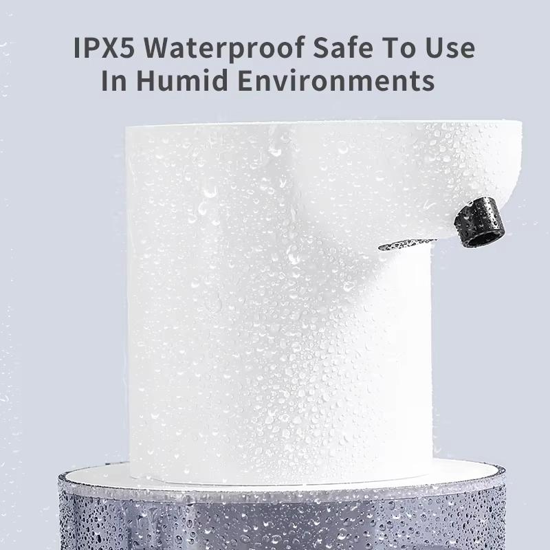 400ml Automatic Soap Dispenser Wall Mounted Rechargeable Smart Foam Washing Hand Machine Portable Bathroom Induction Sensor