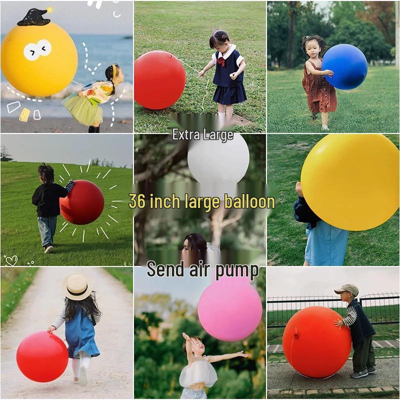 36-inch Thickened Latex Balloon for Kids Outdoor Play