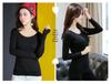 Women's Seamless Modal Thermal Underwear: Slim-Fit Long Sleeve Base Layer In Flesh Color, Plus Size for Autumn/Winter Warmth