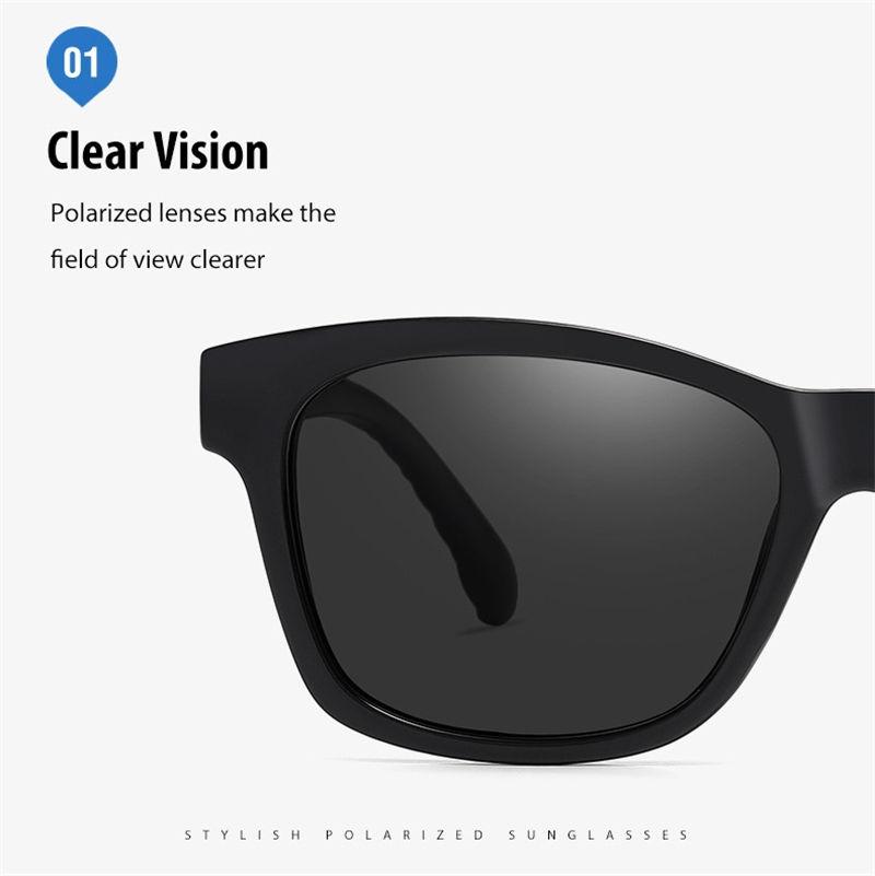 aoron Creative Design Frame Photochromic Polarized Sunglasses for Men Women Fashion Sport Driving Fishing Glasses