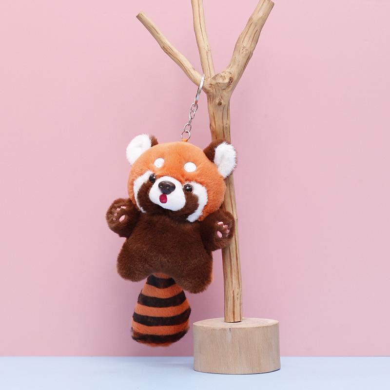 

Очаровательная плюшевая игрушка Енот, мягкая игрушка, брелок для девочек 13 cm