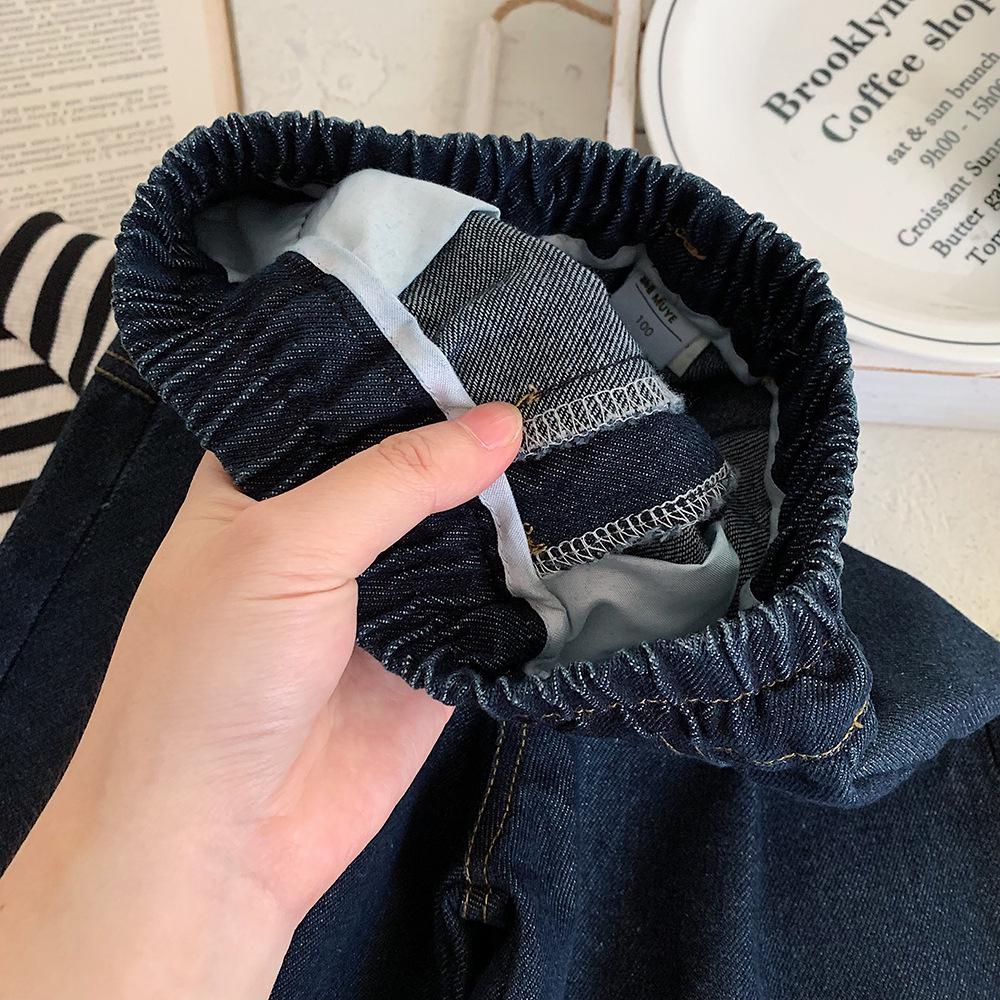 Calças Jeans Casuais para Meninos Coreanos Outono 2025 - Calças de Moda Versáteis para Crianças