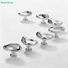 Trregular Pebble Shaped Chrome Door Knob,Modern Minimalist Passage Door Handle for Interior Doors