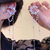 Elegant Long Tassel Pearl Earrings – High-End Women's Fashion Ear Cuffs with Sweet, Individual Style