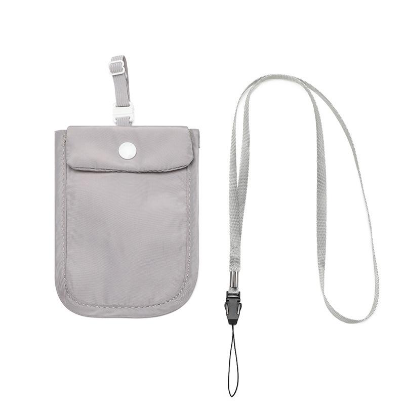 1pc Women Hidden Bra Wallet Solid Color Travel Bra Wallet Flap Clasp Money Belt Pouch Pickpocket Belt Ladies Pocket Cute Wallet