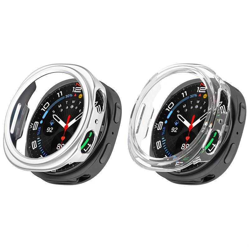 2pcs PC Case For Samsung Galaxy Watch 8 40-44mm Matte Hard Cover Protective Galaxy Watch 8 Classic Hollow Out Shell Accessories