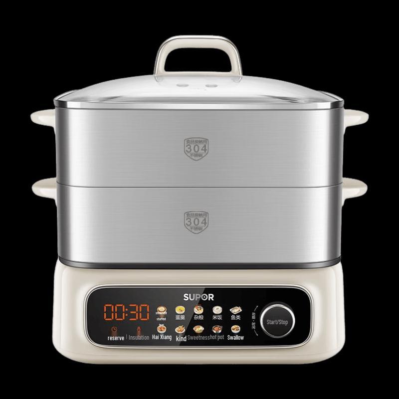 Supor All-Steel Multi-functional Electric Steamer