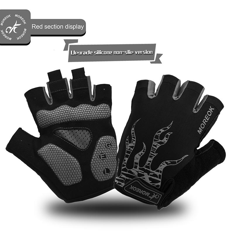 Cycling Gloves 5mm Gel Pad Mountain Bike Gloves Breathable Cycling Gloves Anti-Slip Road Cycling Cycling Gloves Men Women