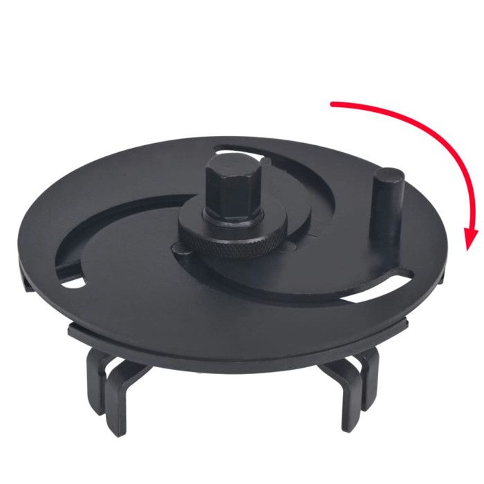VidaXL Clé réglable de collet à 3 mâchoires 89-170 mm