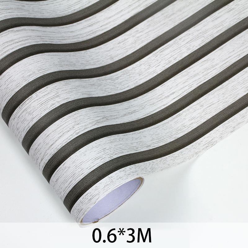 3M PVC samolepicí voděodolné tapety Dřevo Nálepky na zeď Renovace nábytku Film Restaurace Ložnice Domácí dekorace