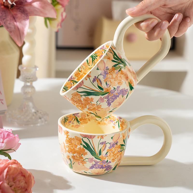 Coffee Cup High-end Exquisite Move House New House Wedding Wedding Gift Birthday Mug Household Ceramics
