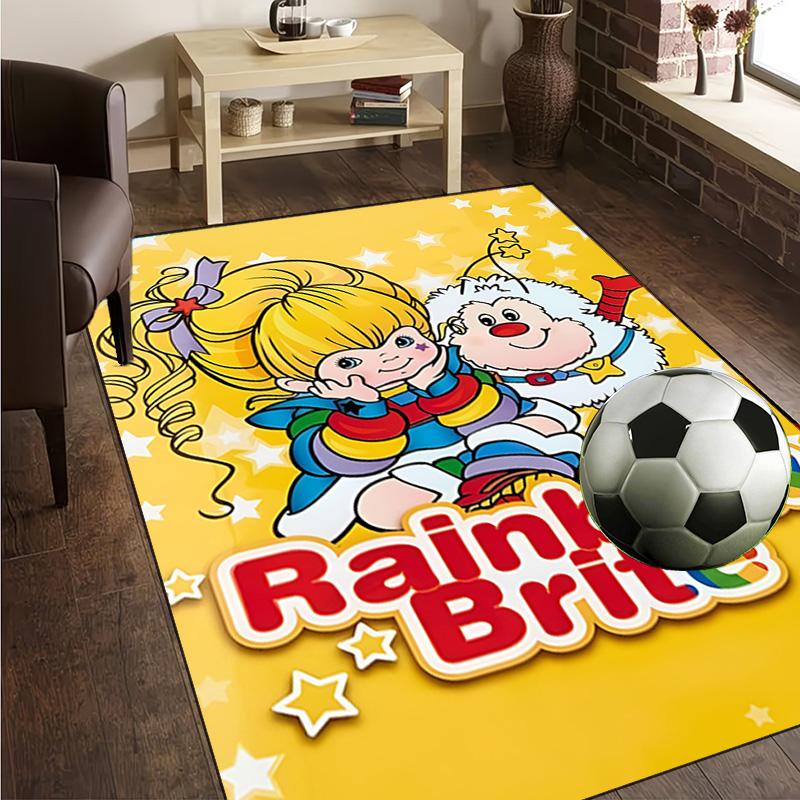 Rainbow Adventure Rug Office Carpet Non-Slip Mat, Chair Rug Floor Covering for Gaming, Bedroom, Living Room , Home Decor Christmas Gift