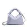 Handwoven PU Leather Tote Bag Women Small Crossbody Shoulder With Magnet Soft Structured Design Daily Commute