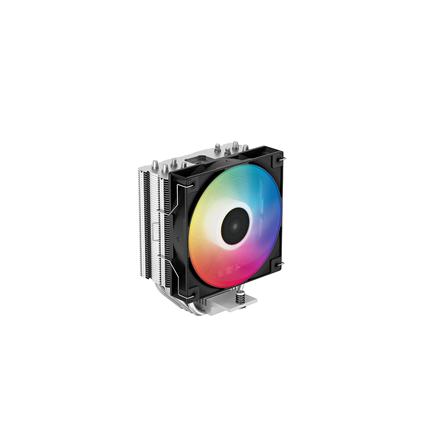 Deepcool | Cpu Cooler | Ag400 Bk Led | Black | Intel, Amd