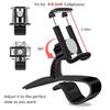 Black Car Phone Holder HUD Dashboard Mount Clip Accessories For Mobile Phone GPS
