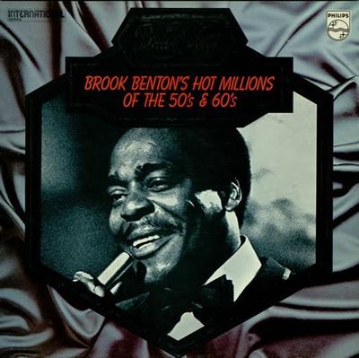 LP Record BROOK BENTON - Brook Benton's Hot Millions Of The  6336268 Philips 1975 UK Jazz Used
