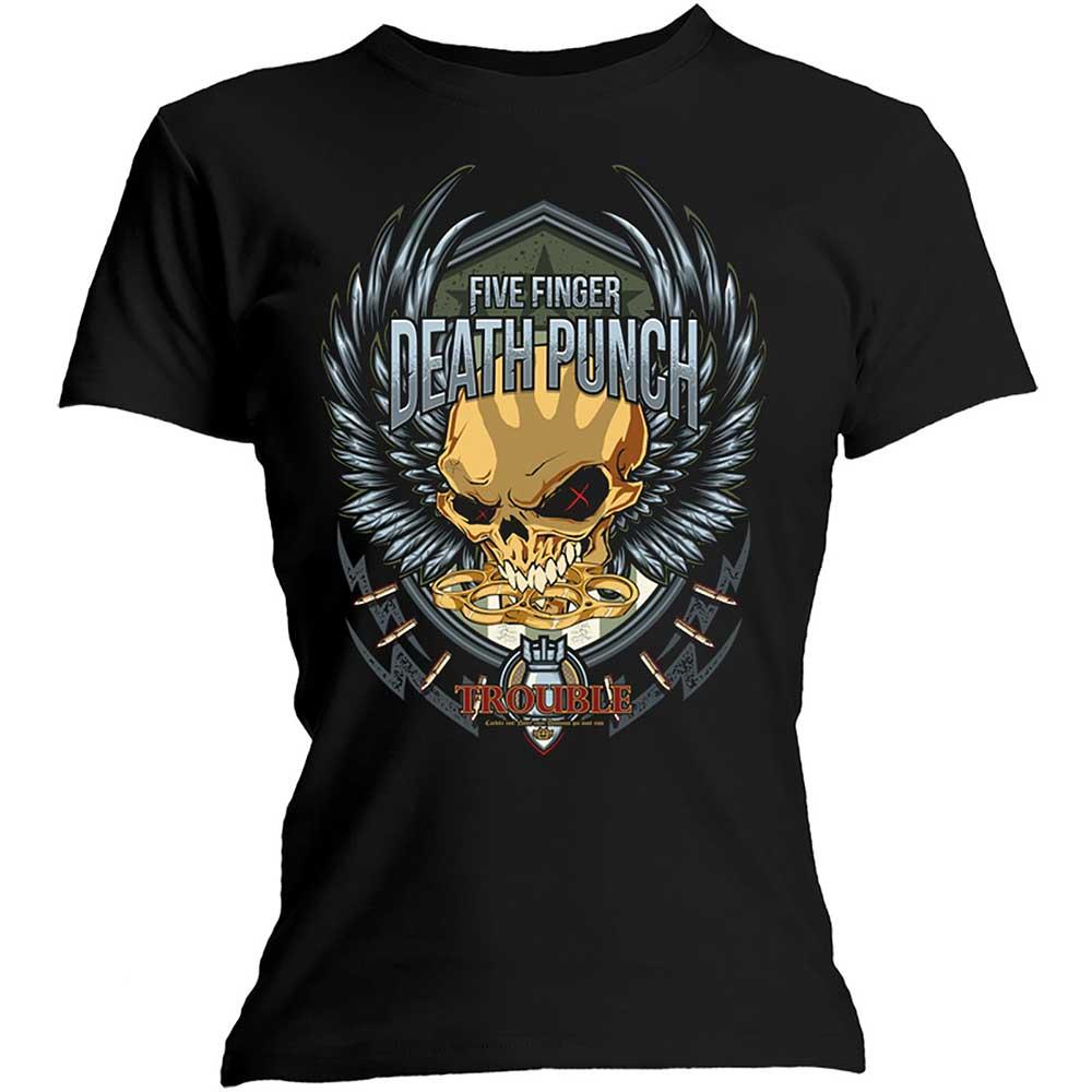 Decade of Destruction Five Finger Death Punch Band TShirt Cotton Graphic Tee Unisex Unisex Summer Streetwear