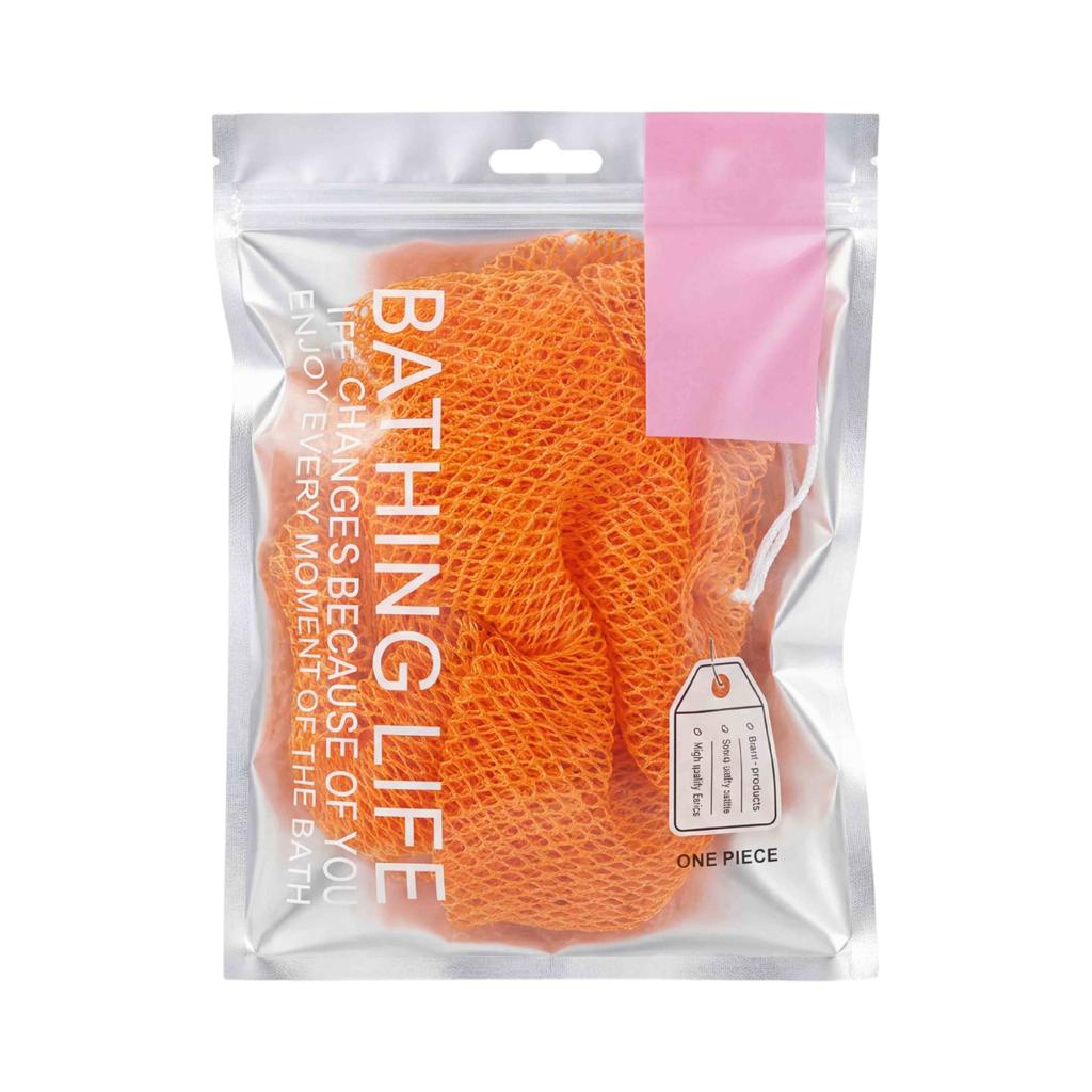 Nylon-Peeling-Bad mit Stretch-Passform für eine gründliche Körperreinigung