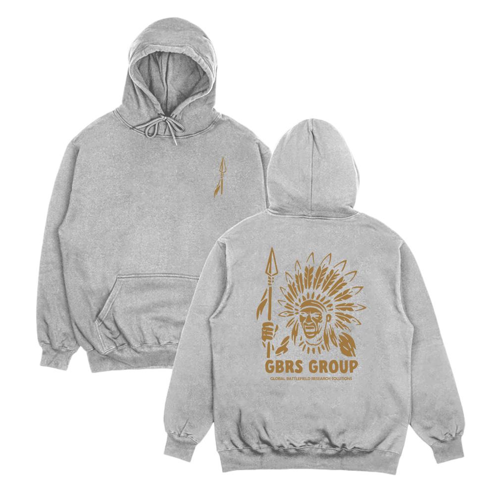 New GBRS Group Tribe Pullover Hoodie Men Retro Clothes Fashion Harajuku High Street Sweatshirts Long Sleeve Hoody Unisex Autumn