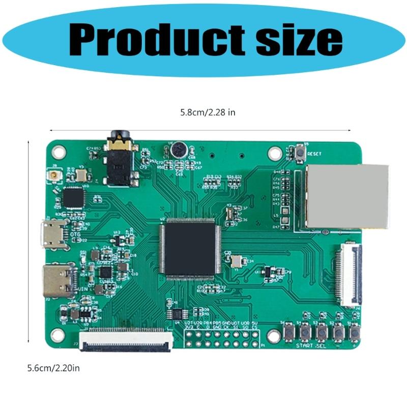 Integrated Development Board Highlighting ARM Pallium A7 CPU Integrated 64MB DDR2 STORAGE For Computer Sight Applications