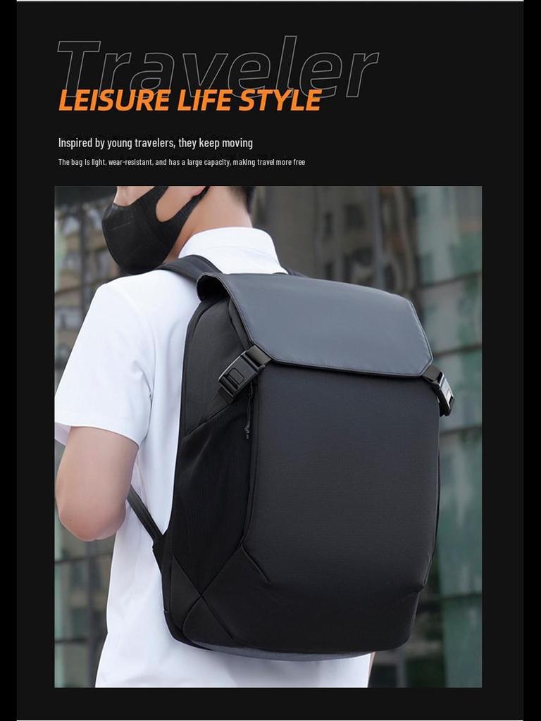 Men’s and Women’s Stylish Waterproof Travel and Business Backpack with Laptop Compartment