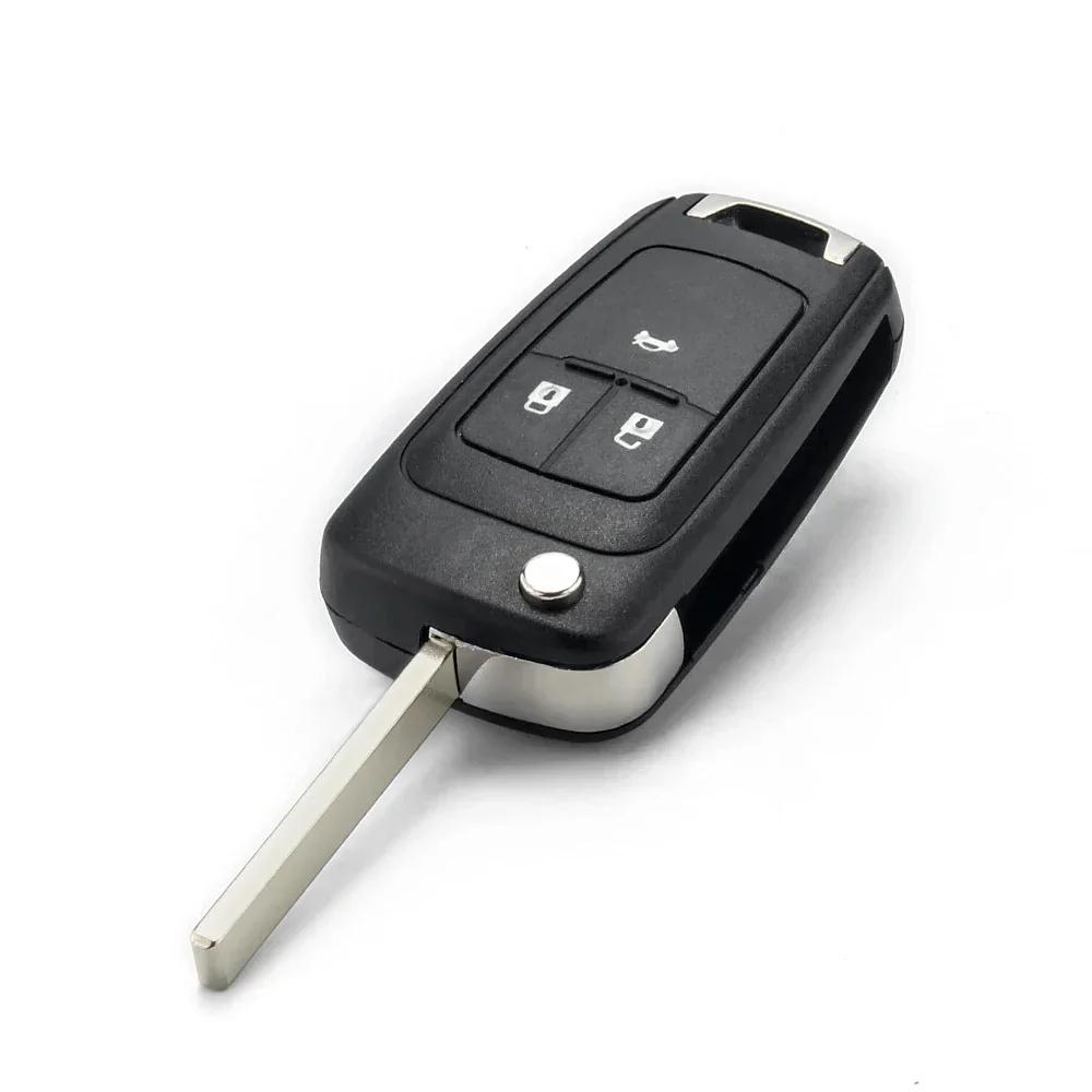 2/3/4 Buttons Remote Car Flip Folding Key Shell Case For Opel Vauxhall Insignia Astra J Zafira C Mokka Replacement Cover