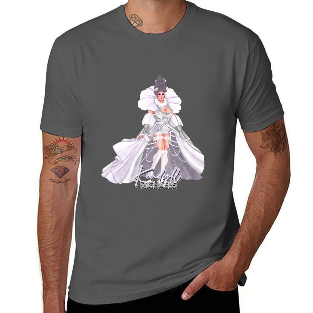 Kendyll Michaels Victorian Tshirt Plus Size Outdoor Casual Top