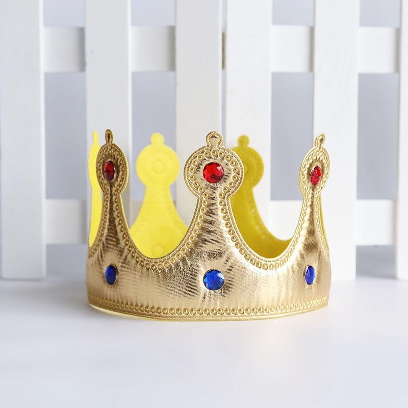 King's Halloween & Birthday Cape Set with Crown & Scepter for Kids & Adults
