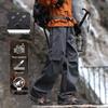 Men's American Style Cargo Pants: Loose, Water-Repellent Outdoor Work and Casual Wear for Autumn/Winter.
