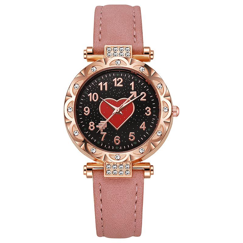 1pc New Stock Fashionable Simple Belt Watch for Women's Casual Student Quartz Women's Watch Watch
