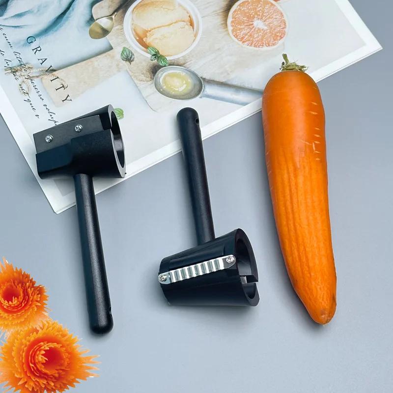 

1Pcs Manual Spiral Slicers Vegetable Cutter Spiral Peeler Fruits Device Cooking Gadget Kitchen Roll Flower Decorative Tool чёрный
