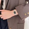 Chain Strap Pearl Studded Watch Luxury Women's Wristwatches New Quartz Watch  Gifts