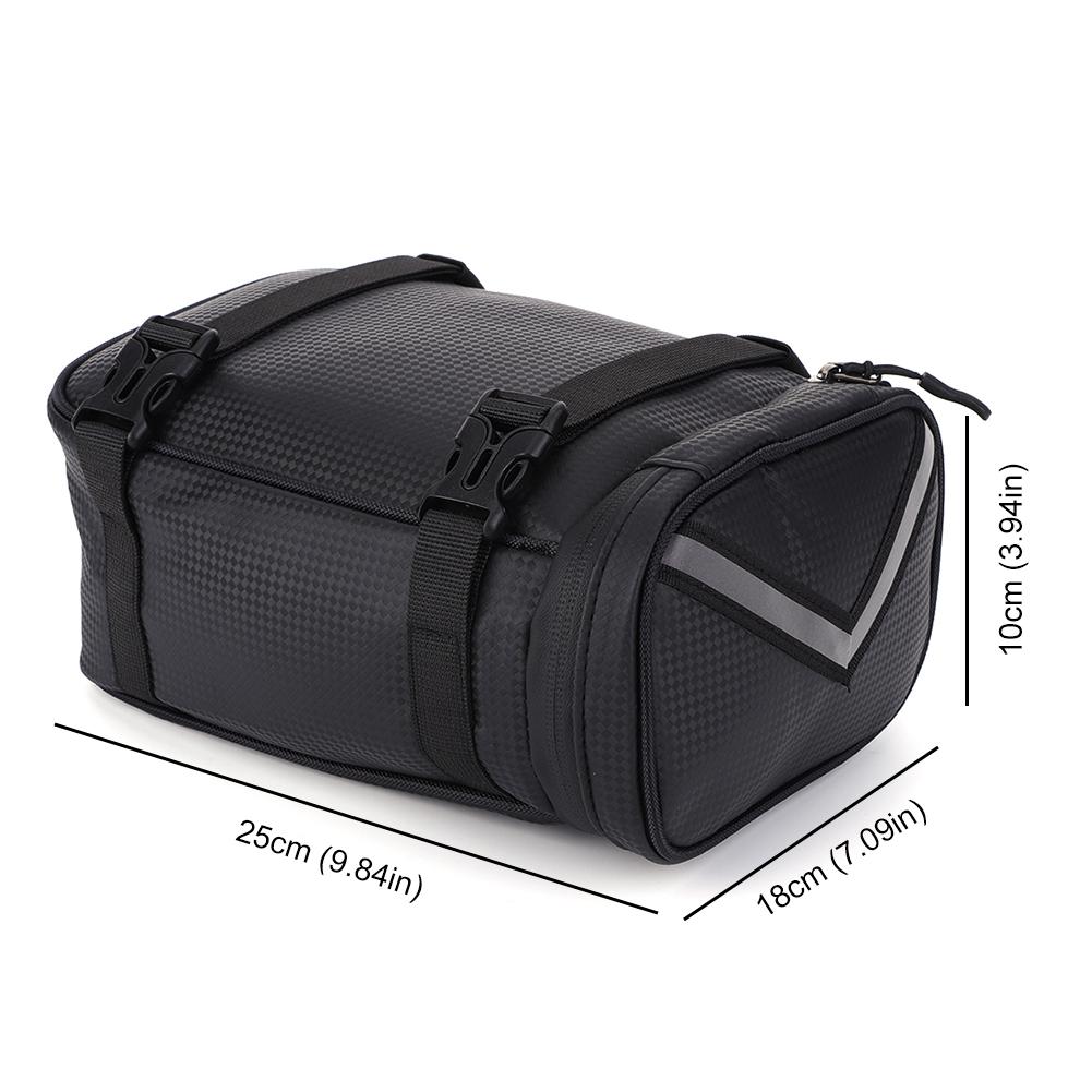 

Bike Front Bag Travel Tail Bags Bike Handlebar Bag For Luggage Rack Electric Bicycle Motorcycle Carrier Bike Hanging Bag Waterpr