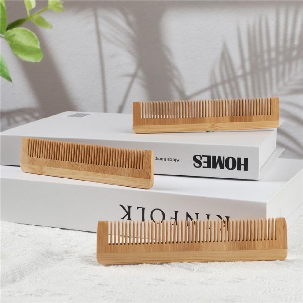 Portable Wooden Comb Hair Care Anti-static Hair Brushes Natural Massage Hair Combs