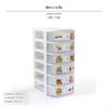 Multi-functional Four Layer Storage Box Cute Bear Handle Office Organizer Drawer