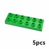 Big Size Duploes Building Blocks City Colorful Bulk Large Particle 2x2 2x4 Parts Assembled Thin Bricks Compatible Large Toy Gift