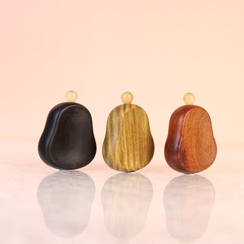 Purple & Green Sandalwood Massage Comb and Scraper – Portable Full-Body Muscle and Bone Massager