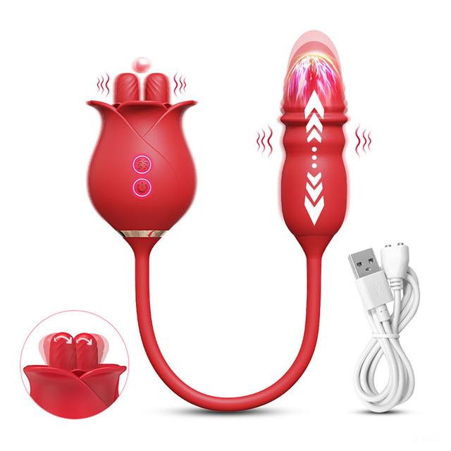 Powerful Vibrator Toy for Women Licking Sucking Vacuum Stimulator Oral Nipple Clit Sucker Sex Toys Goods for Female Adults