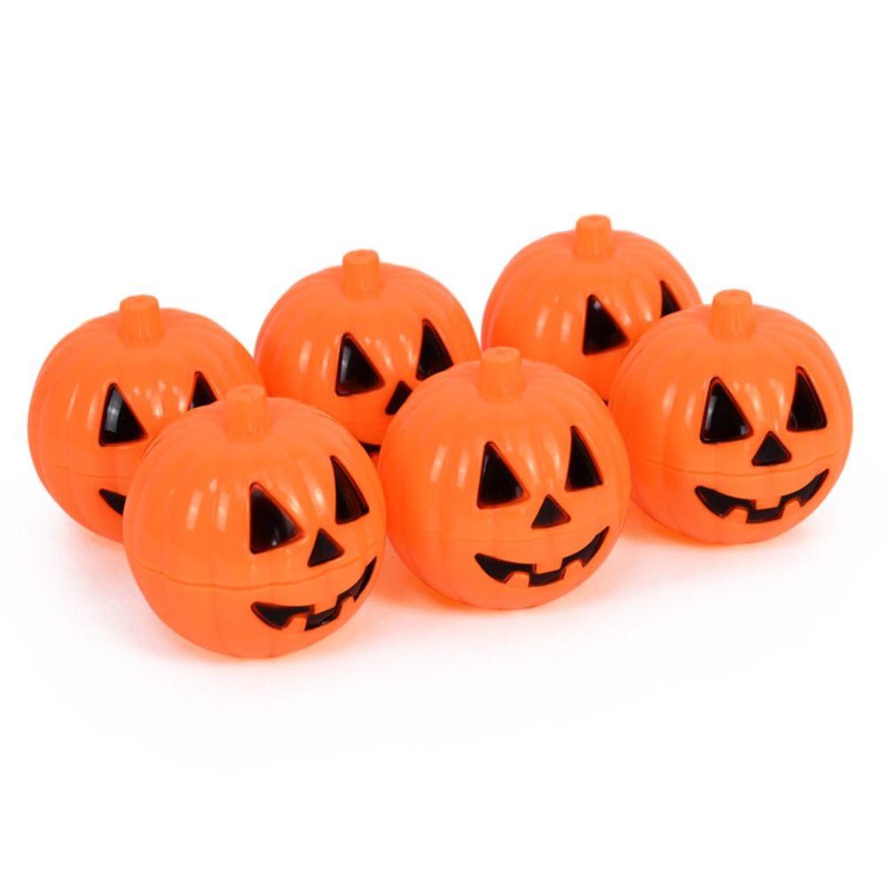 

Candy Buckets Halloween Pumpkin Candy Box Halloween Pumpkin Props Carnivals 6Pcs/set