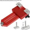 Aluminum Alloy Table Saw Cutting Measuring Ruler Portable Woodworking Cutting Limiter Thin Plate Cutting Guide Tool