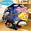 Custom Name Umbrella Pink Hair Anya Umbrella 8-Frame for Travel, Camping, Casual Lightweight Portable, Essential for Family Gifts